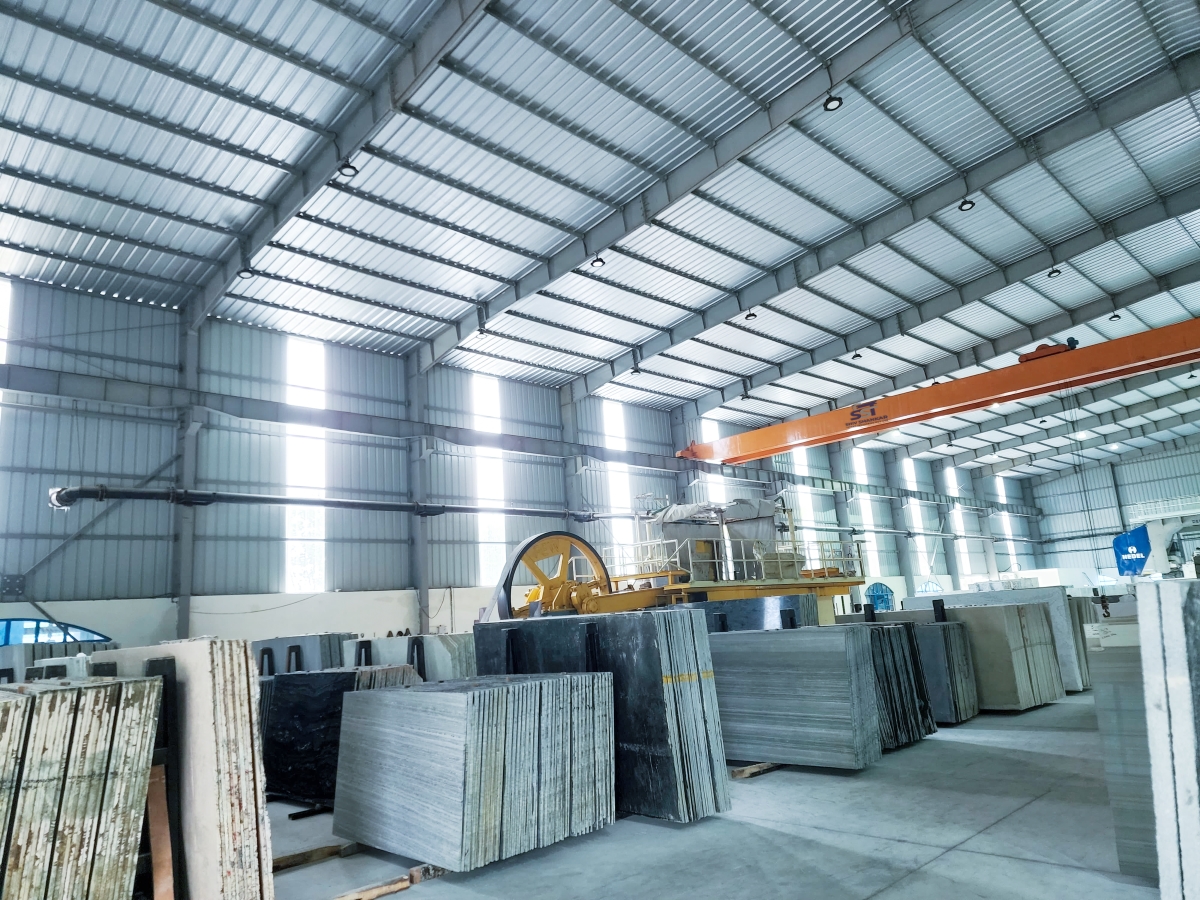 PEB shade structure installation